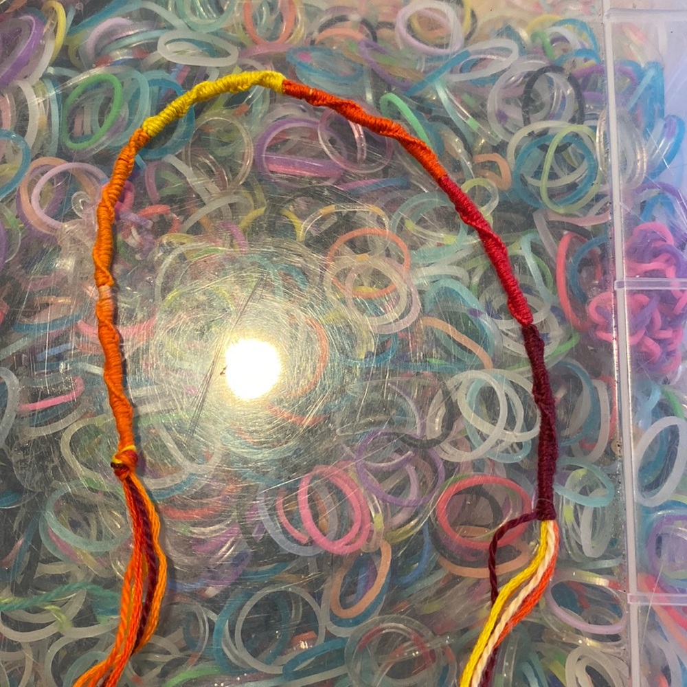 Sunset Chinese staircase friendship hand made